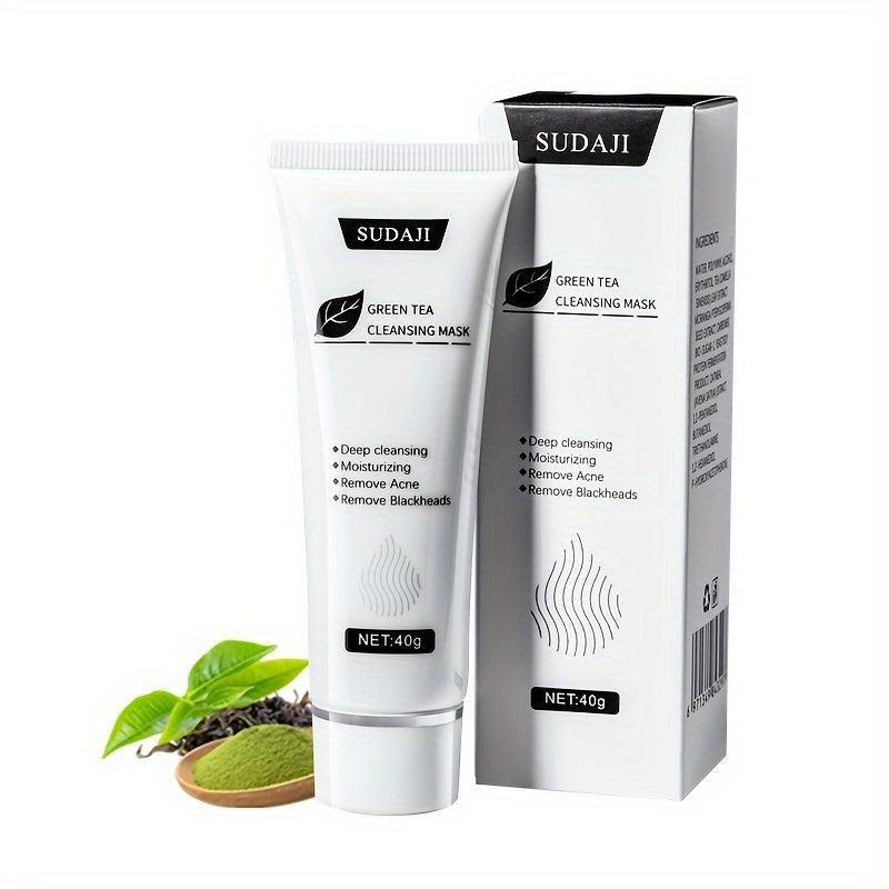 Green Tea Face Peel Mask Powder - Blackhead Cleanser Acne Deep Cleansing Mask