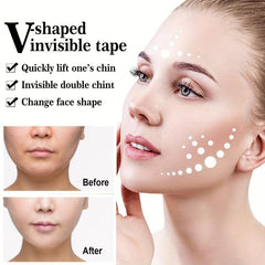 60 Patches Cruelty Face Lifting Stickers Firm Chin V Melon Invisible