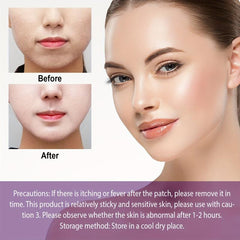 60 Patches Cruelty Face Lifting Stickers Firm Chin V Melon Invisible