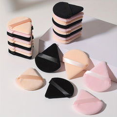 24PCS Triangle Powder Puff Face Cosmetic Makeup Puff For Loose Powder