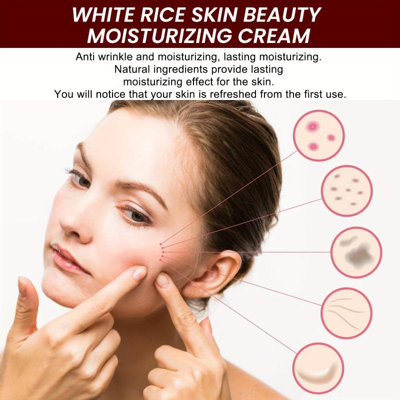 Rice Tender Skin Moisturizing Cream - 60g x 2