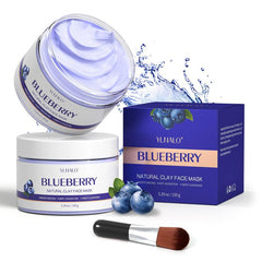 Blueberry Mud Mask for Deep Cleansing & Pore Minimizing