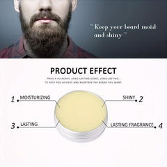 Men's Beard Wax Nourishing and Smoothing Formula