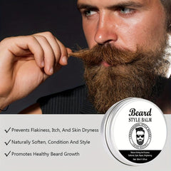 Men's Beard Wax Nourishing and Smoothing Formula
