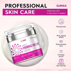 Natural Neck Firming Cream with Retinol Collagen Hyaluronic Acid