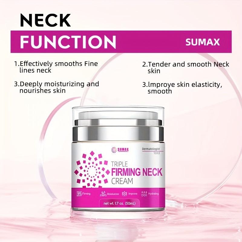 Natural Neck Firming Cream with Retinol Collagen Hyaluronic Acid