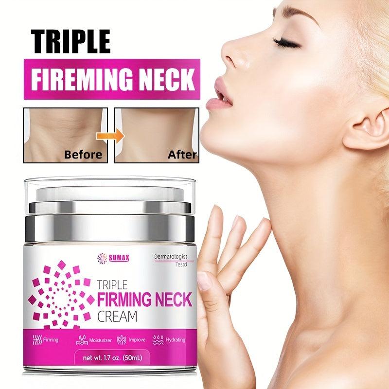 Natural Neck Firming Cream with Retinol Collagen Hyaluronic Acid