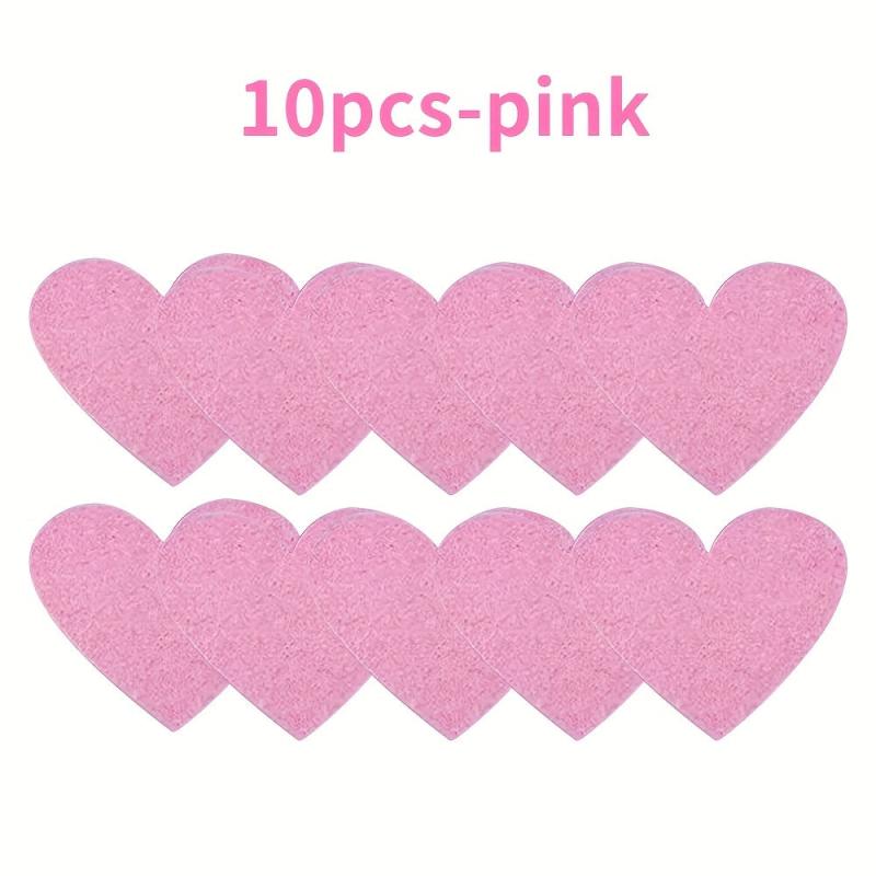 10pcs Dual Sided Cleansing Sponge Quick Foaming Non Irritating Perfect Face Wash