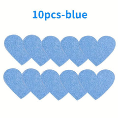 10pcs Dual Sided Cleansing Sponge Quick Foaming Non Irritating Perfect Face Wash