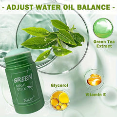 Green Tea Mask Stick Deep Clean Poreless Deep Cleanse