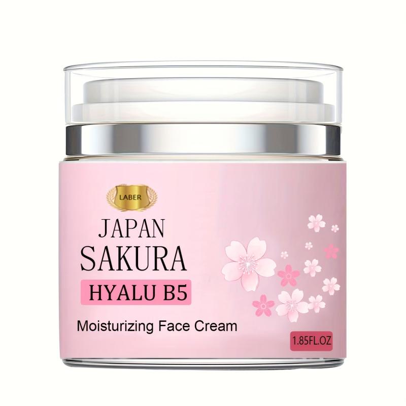 Plant Essence Moisturizing Cream for Smooth and Elastic Skin