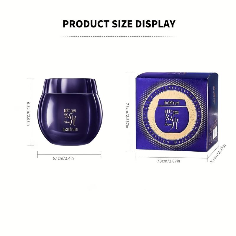Collagen Peptide Face Cream with Hyaluronic Acid - Moisturizing and Firming