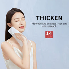 20pcs Compressed Towel Facial Cleansing Wipes Large Thick Cotton No Additives