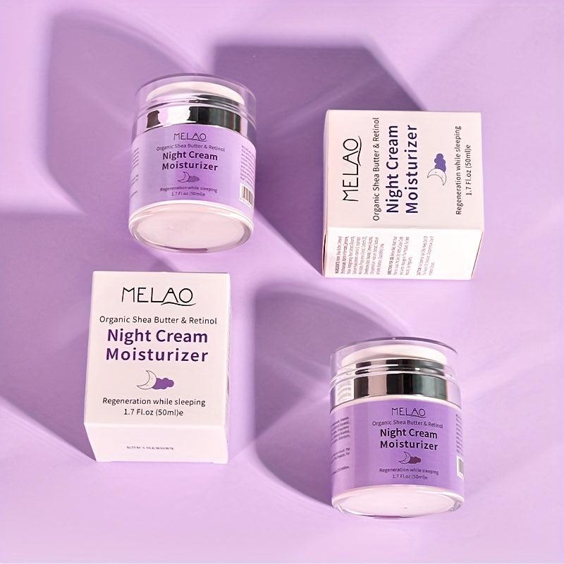 Retinol Night Cream Hydrating Repairing Radiant Milk Skin Moisturizing