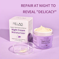 Retinol Night Cream Hydrating Repairing Radiant Milk Skin Moisturizing