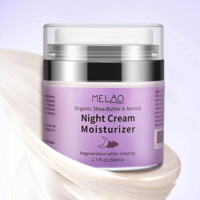 Retinol Night Cream Hydrating Repairing Radiant Milk Skin Moisturizing