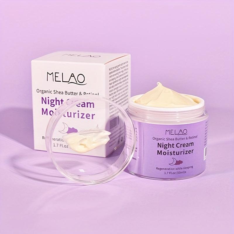 Retinol Night Cream Hydrating Repairing Radiant Milk Skin Moisturizing