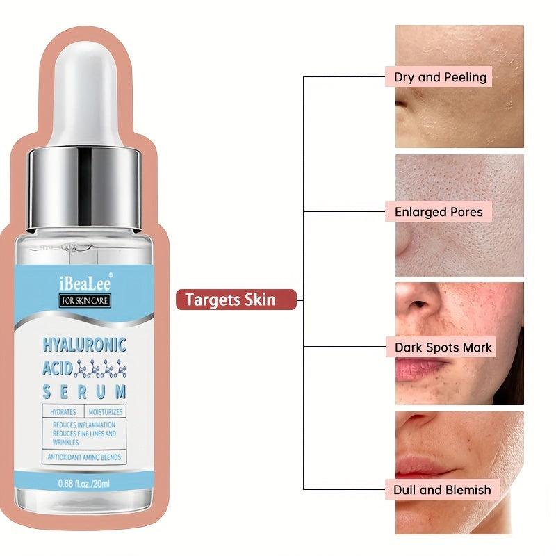 Facial Serum with Hyaluronic Acid VE for Pore Shrinkage