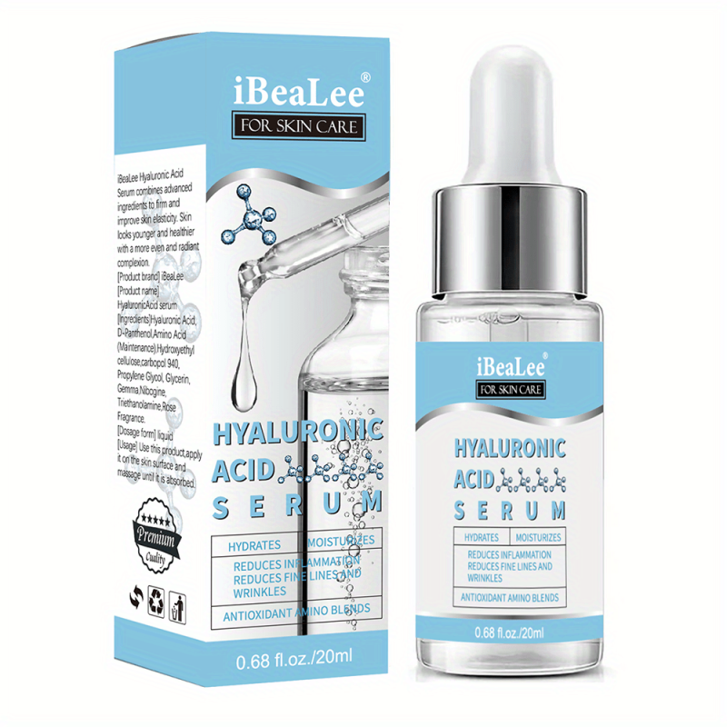 Facial Serum with Hyaluronic Acid VE for Pore Shrinkage