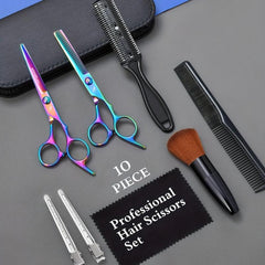 15 24 Cm Hair Cutting Scissors Set Stainless Steel Shears for Women Men Pets