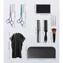 15 24 Cm Hair Cutting Scissors Set Stainless Steel Shears for Women Men Pets