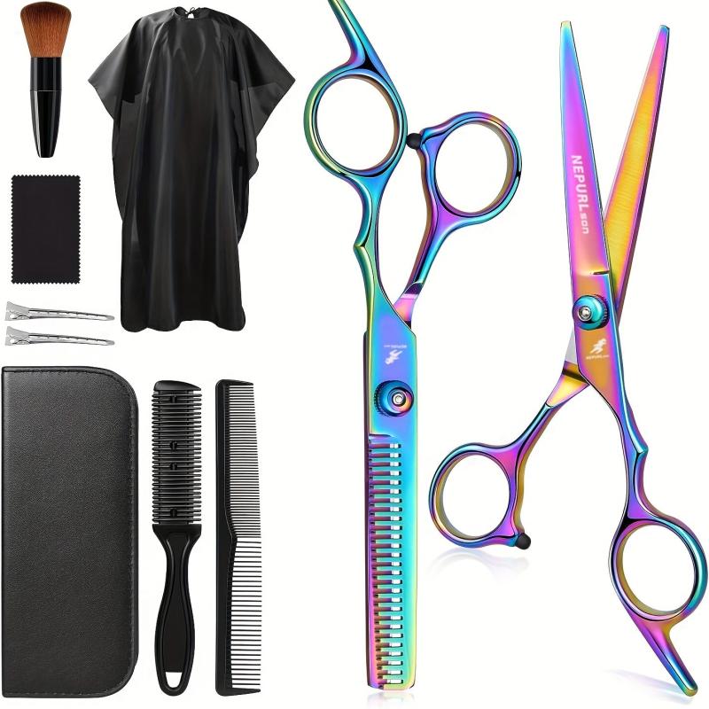 15 24 Cm Hair Cutting Scissors Set Stainless Steel Shears for Women Men Pets