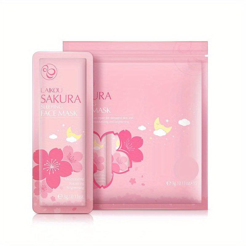 Japanese Sakura Seaweed Centella Snail Collagen Sleeping Mask