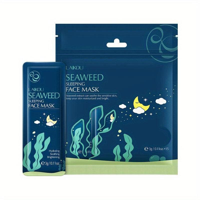 Japanese Sakura Seaweed Centella Snail Collagen Sleeping Mask