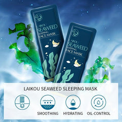 Japanese Sakura Seaweed Centella Snail Collagen Sleeping Mask