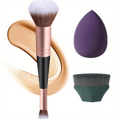 2 in 1 Brush Makeup Brushes Dual-ended Foundation Brush Concealer