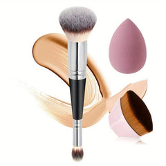 2 in 1 Brush Makeup Brushes Dual-ended Foundation Brush Concealer