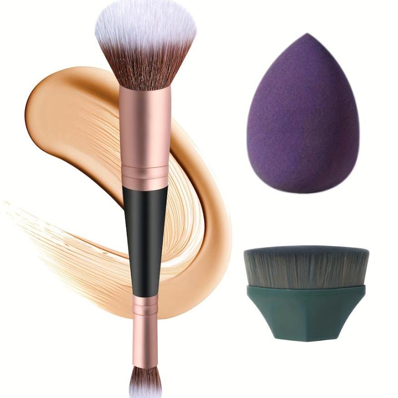 2 in 1 Brush Makeup Brushes Dual-ended Foundation Brush Concealer
