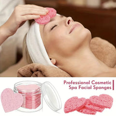 Wood Pulp Cotton Facial Cleansing Puff