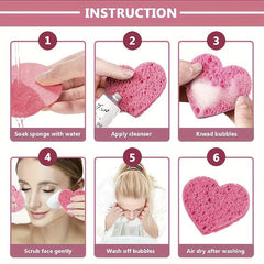 Wood Pulp Cotton Facial Cleansing Puff