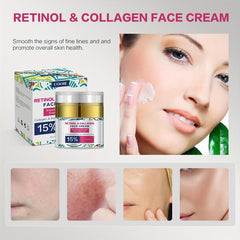 55ml Retinol Cream Night Collagen Hyaluronic Acid & Retinol Facial Skin Care
