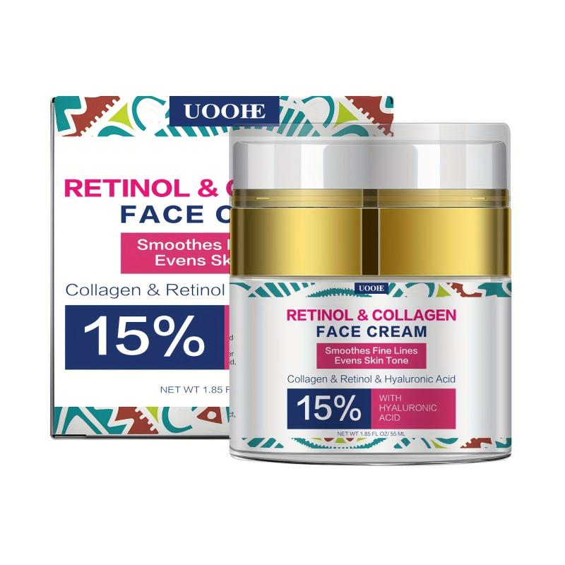 55ml Retinol Cream Night Collagen Hyaluronic Acid & Retinol Facial Skin Care