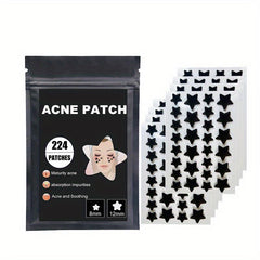 Star Shaped Acne Patch - Hydrocolloid Pimple Cover Patch