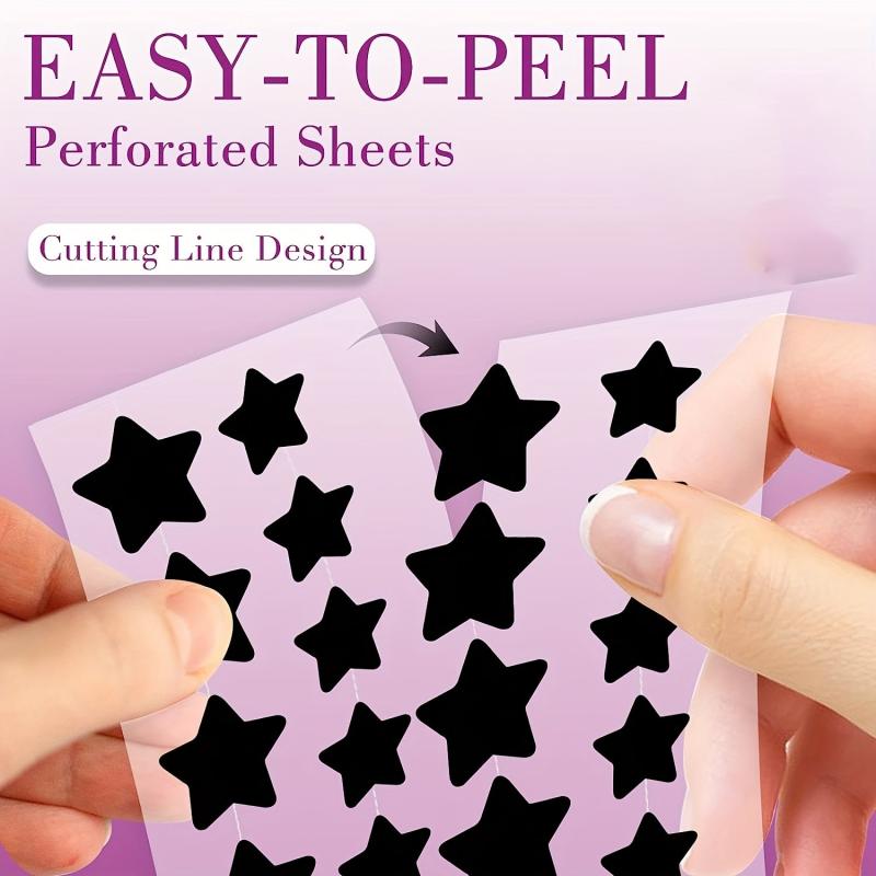 Star Shaped Acne Patch - Hydrocolloid Pimple Cover Patch