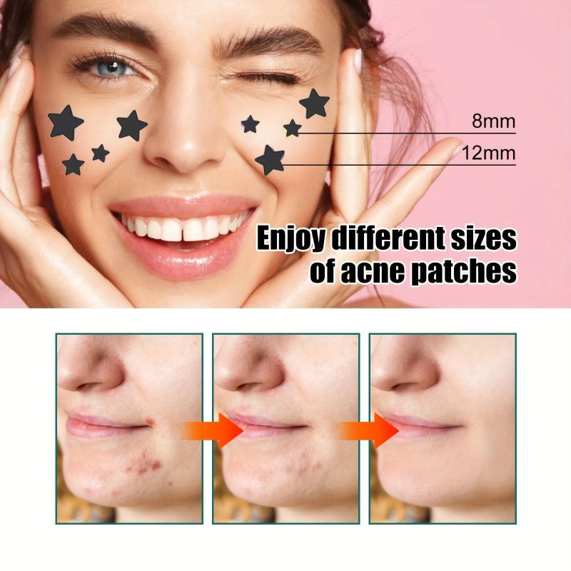 Star Shaped Acne Patch - Hydrocolloid Pimple Cover Patch
