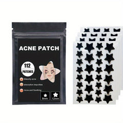 Star Shaped Acne Patch - Hydrocolloid Pimple Cover Patch