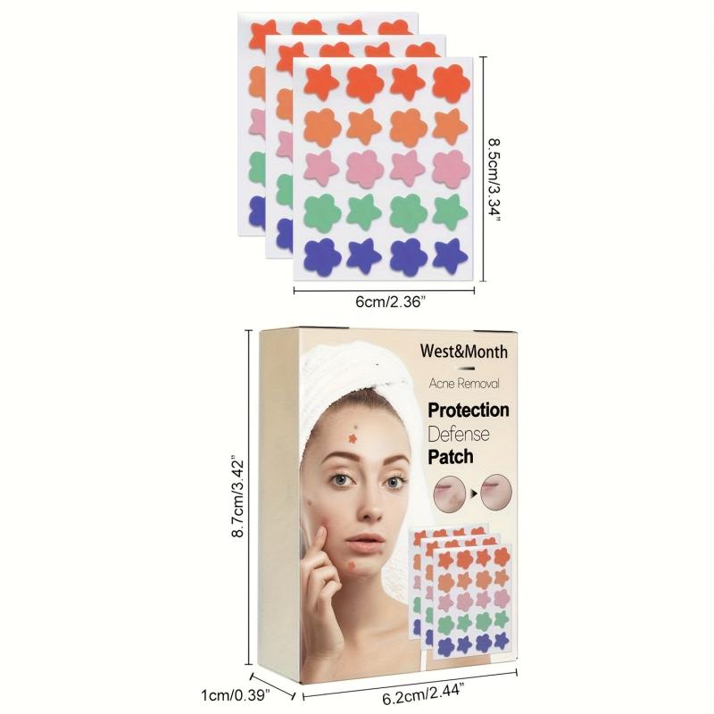 Colorful Acne Patches Tea Tree Portable Invisible Acne Patch