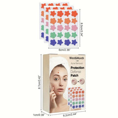 Colorful Acne Patches Tea Tree Portable Invisible Acne Patch