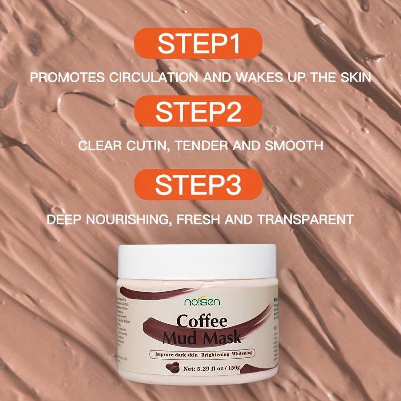 Coffee Mud Mask With Bentonite Clay Argan For Healthy Skin