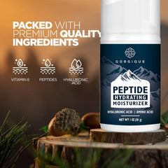30ml Peptide Moisturizer For Men Mens Face Moisturizer Face Moisturizer