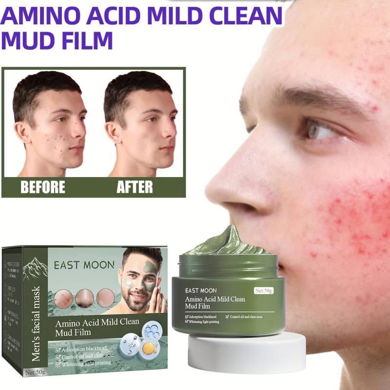 Mild Amino Acid Mask Acne Removing Blackheads Facial Clay Mask