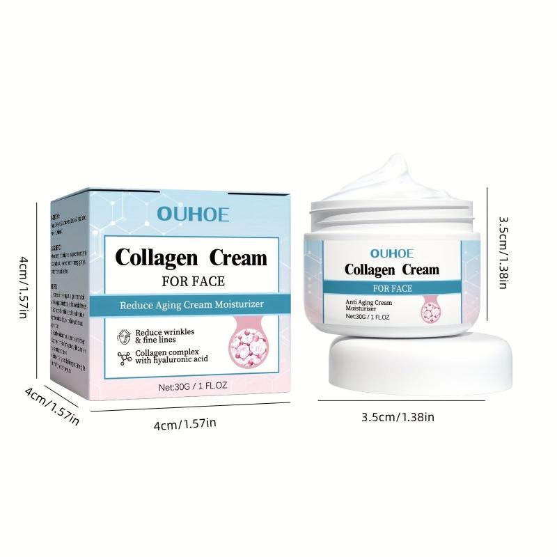 Collagen Face Cream Smooths Fine Lines