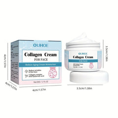 Collagen Face Cream Smooths Fine Lines