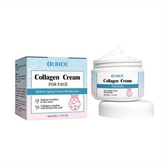 Collagen Face Cream Smooths Fine Lines