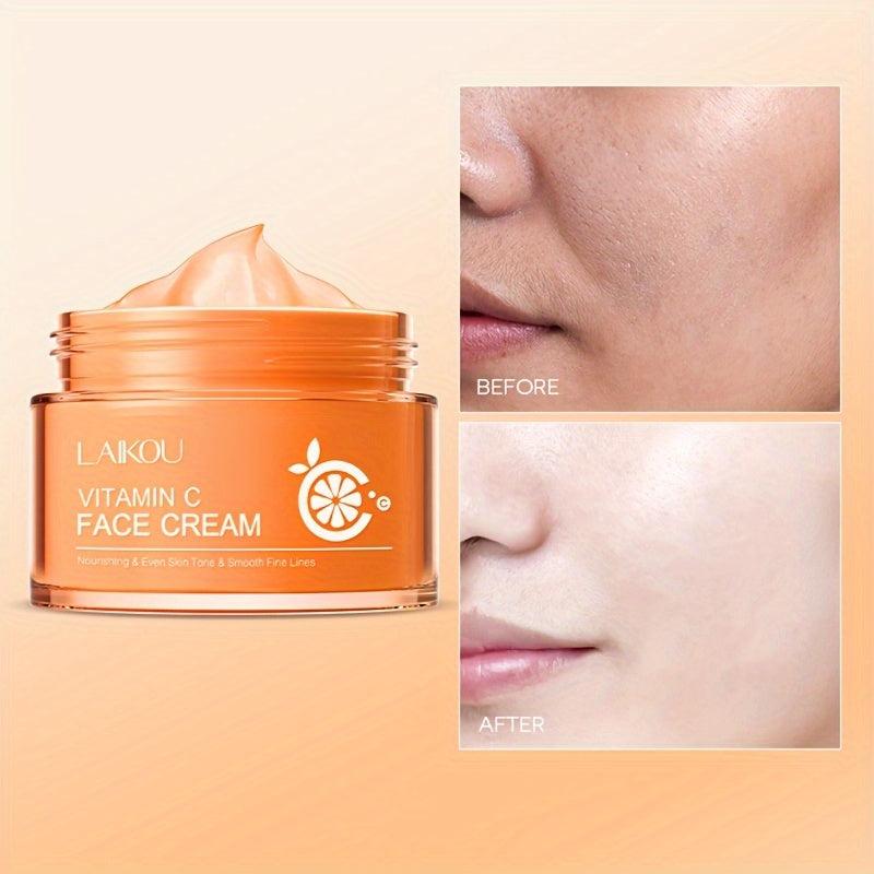 Vitamin C Brightening Facial Cream Moisturizing Pores