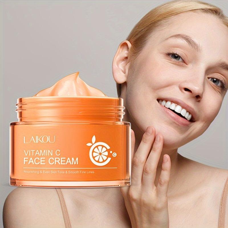 Vitamin C Brightening Facial Cream Moisturizing Pores